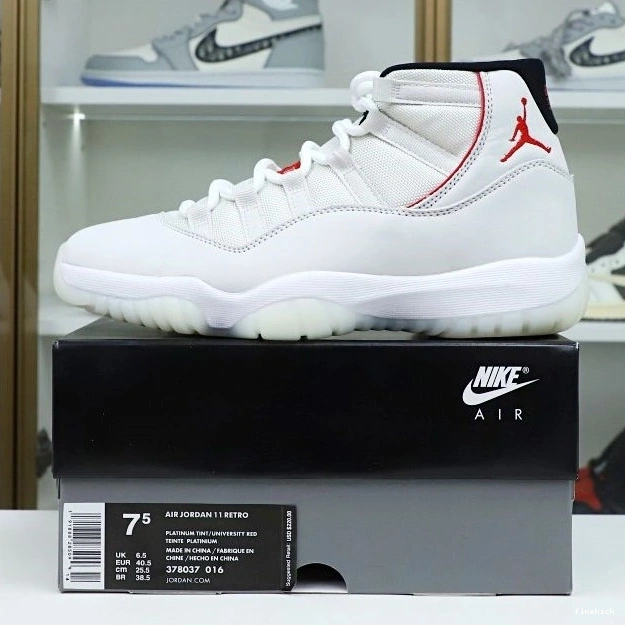 RETRO AIR XI TINT 11 PLATINUM JORDAN 1217